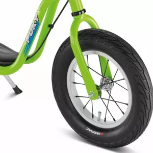 Balancing bike with brakes and kickstand PUKY LR XL - Kiwi