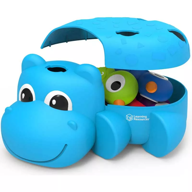 Baby toy for fine motor skills - Hippo Huey