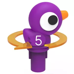 Baby toy for fine motor skills - Hippo Huey