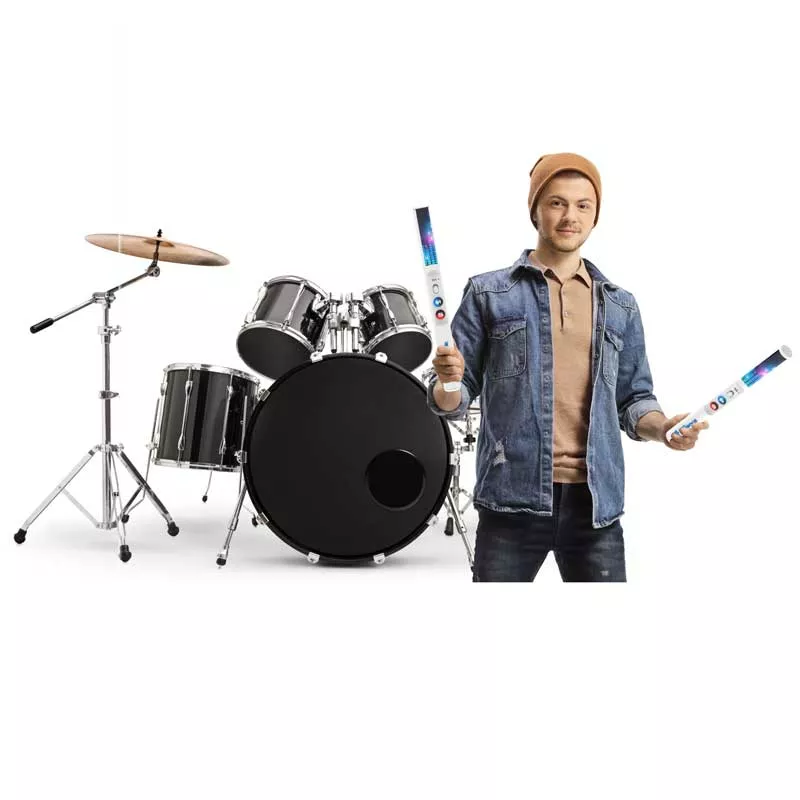 Children's glowing drumsticks, white