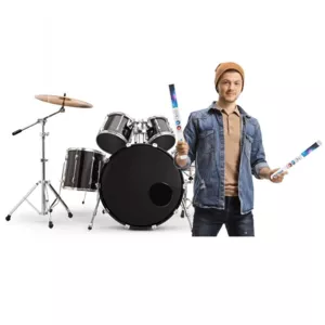 Children's glowing drumsticks, white