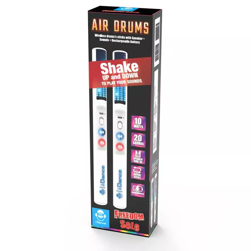 Children's glowing drumsticks, white