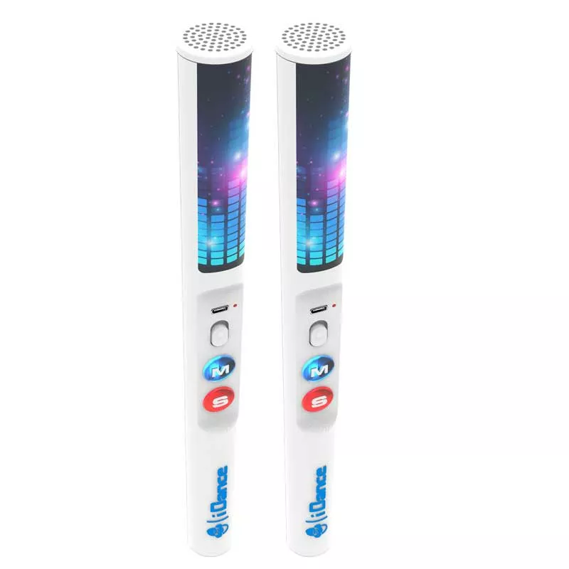 Children's glowing drumsticks, white
