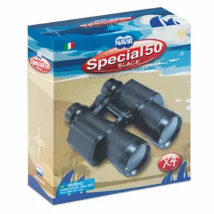 Children's binoculars with NAVIR Special 50 case, black