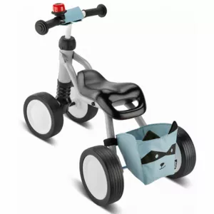 Four-wheeler for children PUKY Wutsch Bundle, light grey