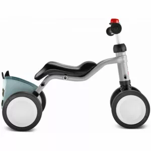 Four-wheeler for children PUKY Wutsch Bundle, light grey