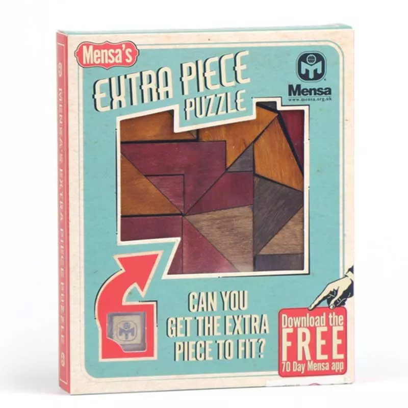 Wooden IQ puzzle with a sorting board for children