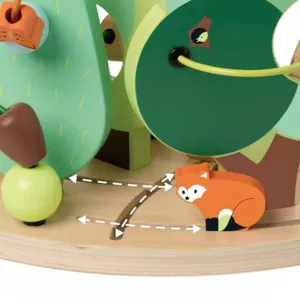 Wooden bonfire - a maze for children - The Enchanted Forest