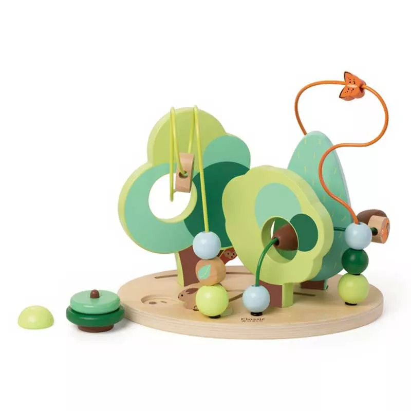 Wooden bonfire - a maze for children - The Enchanted Forest