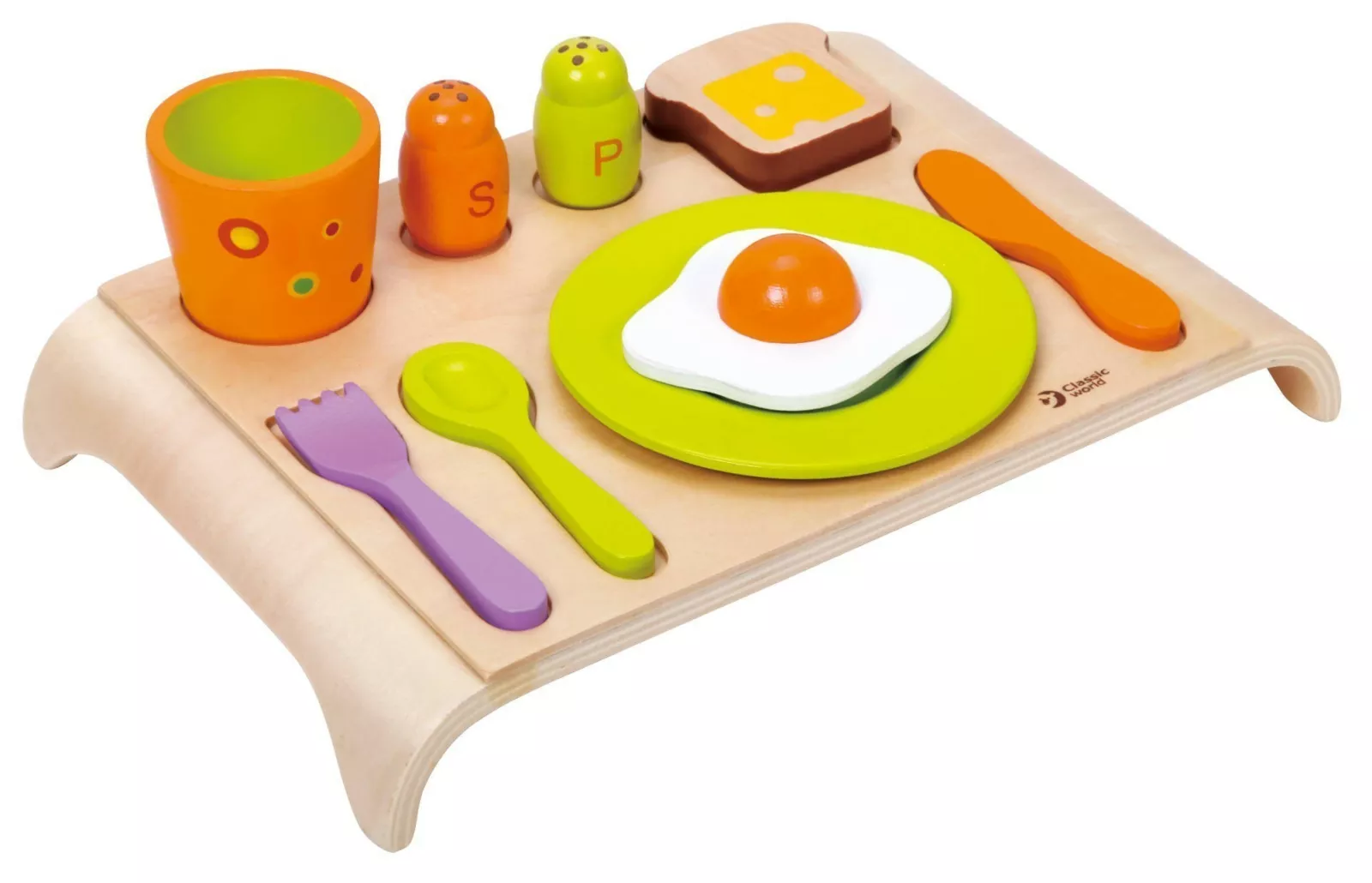 Wooden Toy - Breakfast Set