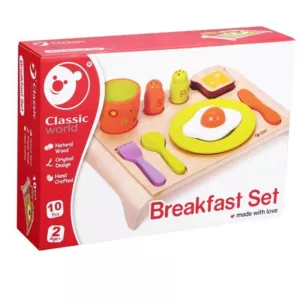 Wooden Toy - Breakfast Set