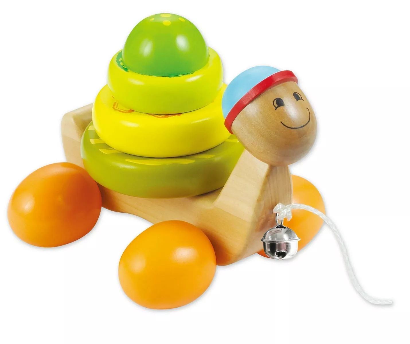 Wooden pull-along toy Tortoise