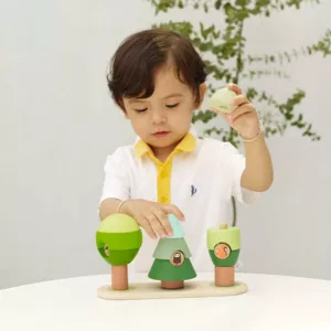 Wooden toy - stacking blocks Forest