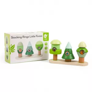 Wooden toy - stacking blocks Forest