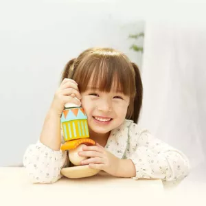 Wooden toy for balance and coordination - The Happy Clown