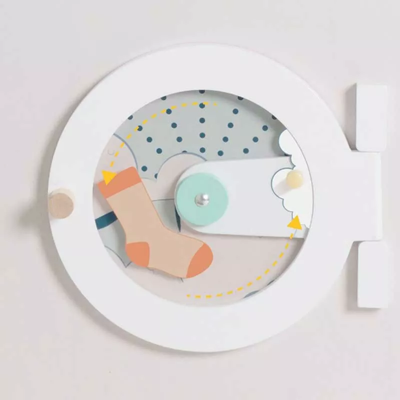 Wooden playhouse for the game "My Little House"