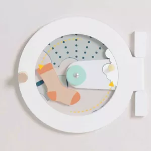 Wooden playhouse for the game "My Little House"