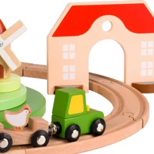 Wooden toy train - The Little Farm