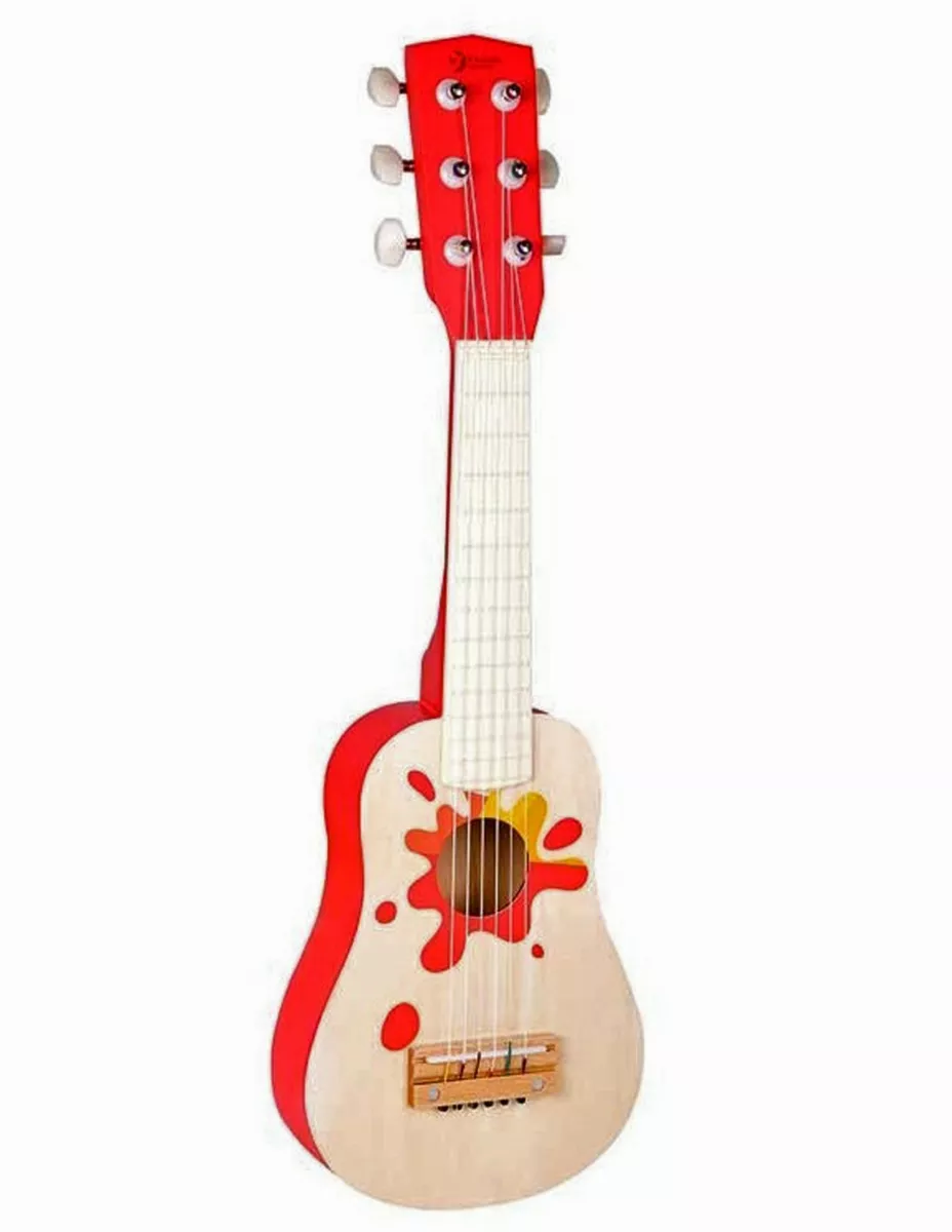 Child's wooden guitar - Star