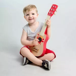 Child's wooden guitar - Star