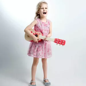 Child's wooden guitar - Star