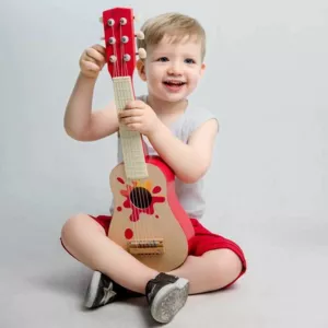 Child's wooden guitar - Star