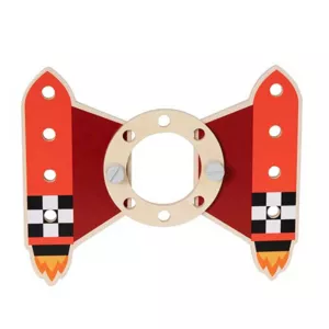 Children's wooden work table - Rocket