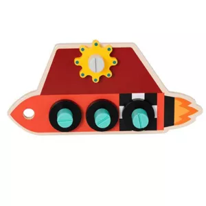 Children's wooden work table - Rocket