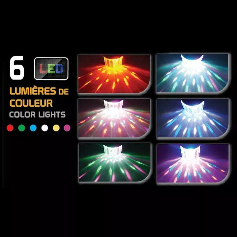 Disco LED lamp for kids