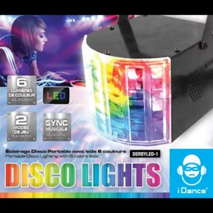 Disco LED lamp for kids