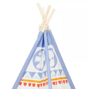Children's Indian tent Classic World - Teepee blue