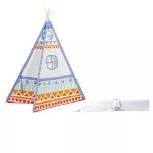 Children's Indian tent Classic World - Teepee blue