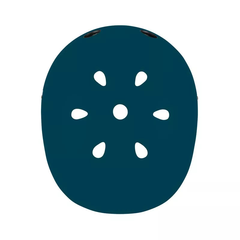 Детска каска за колело и тротинетка Globber XS/S (48-53CM) - петролено синьо