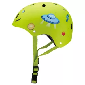 Child helmet for bike and scooter, Green
