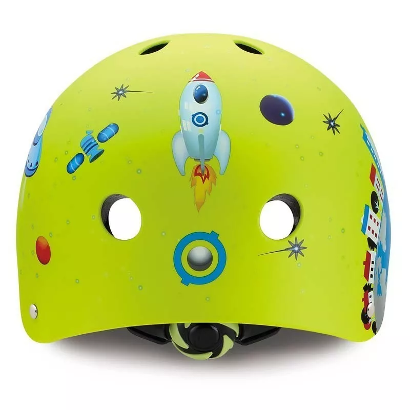 Child helmet for bike and scooter, Green