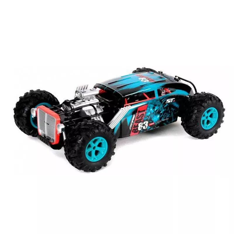 Children's 4x4 car for stunts with RC control 1:12