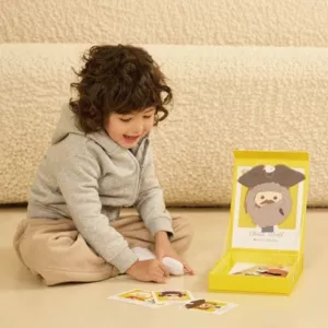 Children's magnetic game with a boy - different professions