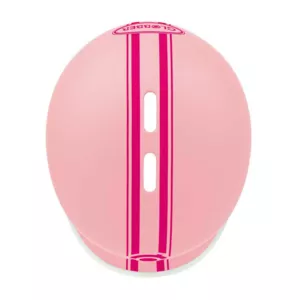 Children's light-up helmet Globber Master XS/S (47-51cm), pastel pink