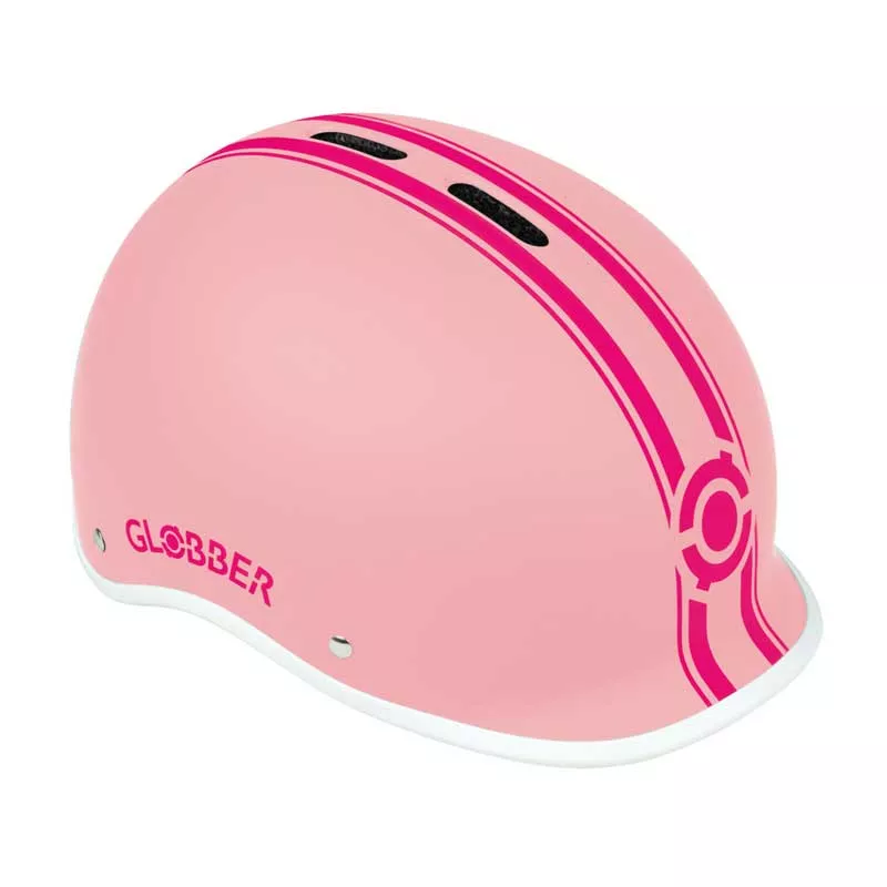 Children's light-up helmet Globber Master XS/S (47-51cm), pastel pink