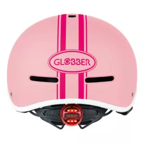Children's light-up helmet Globber Master XS/S (47-51cm), pastel pink