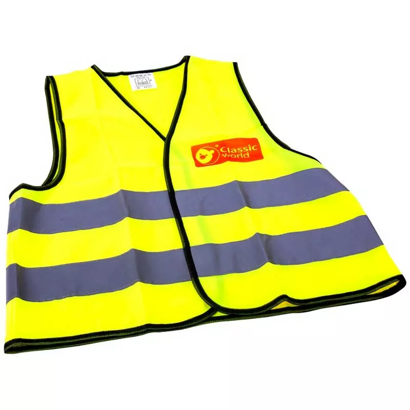 Child reflective vest for play