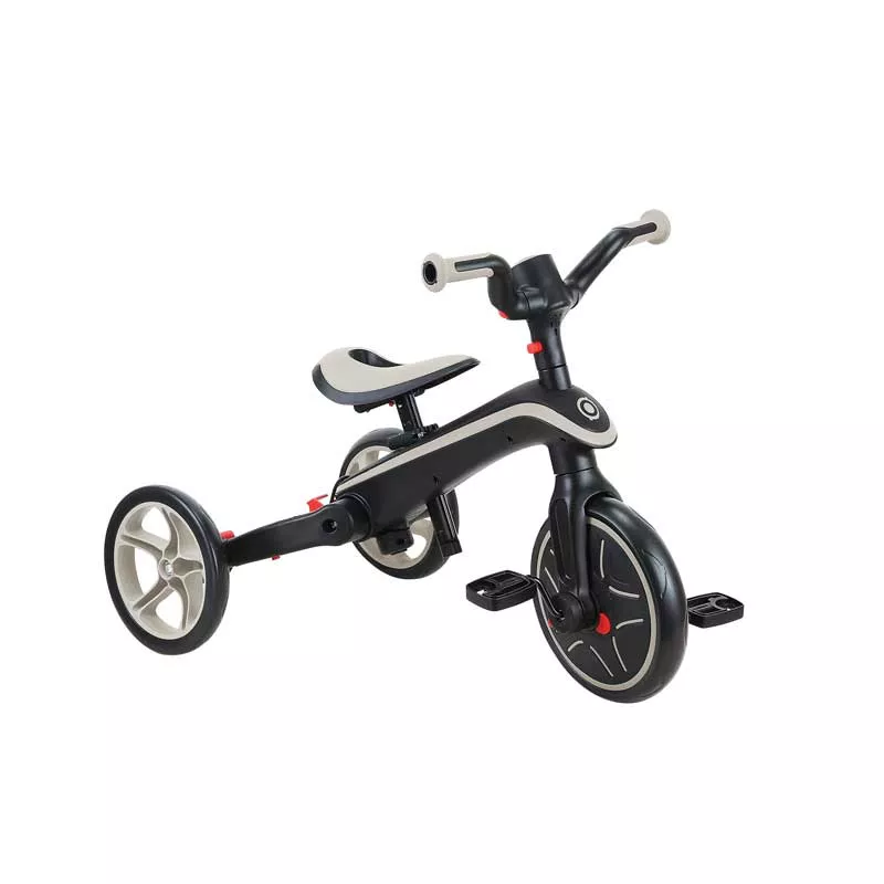 Children's tricycle 4 in 1 GLOBBER EXPLORER TRIKE FOLDABLE, foldable, beige color