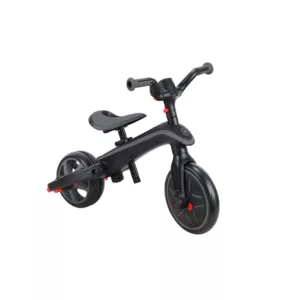 Children's tricycle 4 in 1 GLOBBER EXPLORER TRIKE FOLDABLE, foldable, gray-black color