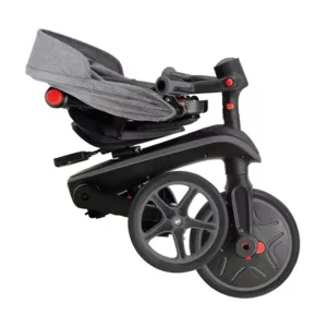 Children's tricycle 4 in 1 GLOBBER EXPLORER TRIKE FOLDABLE, foldable, gray-black color
