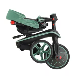 Children's 4 in 1 tricycle GLOBBER EXPLORER TRIKE FOLDABLE, foldable, color olive