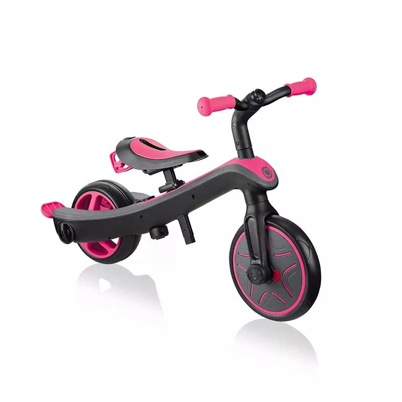 Children's 4-in-1 Globber Trike Explorer, pink