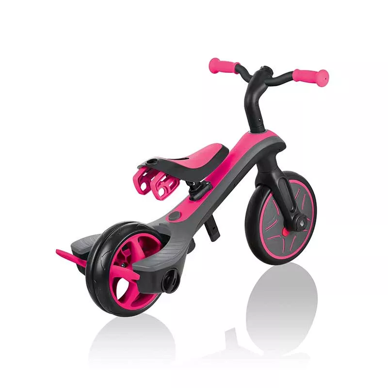 Children's 4-in-1 Globber Trike Explorer, pink