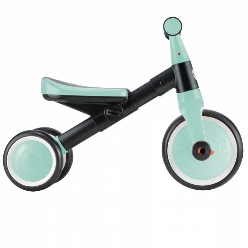 Детска триколка Globber Learning Trike 2 в 1 - ментово зелена