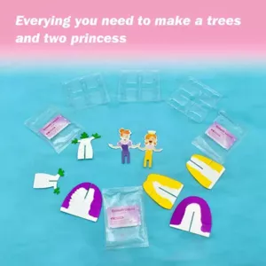 Children's fun game - Magical Crystal Tree with princesses