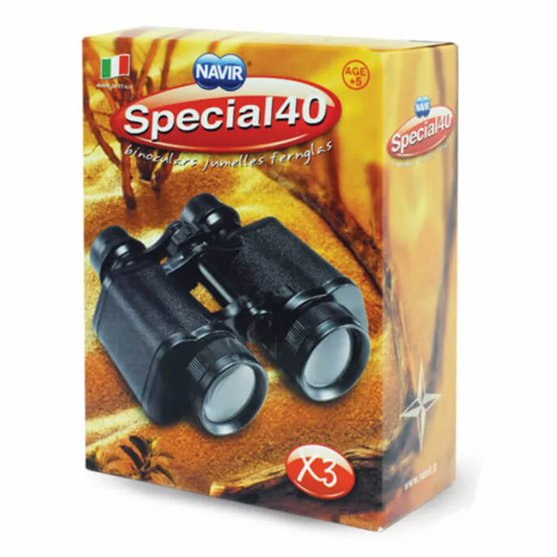 Children's binoculars with case NAVIR Special 40, black